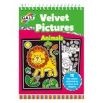 Set planse catifea, pentru colorat, 10 bucati, 21 x 15 cm, +4 ani fotografia produsului