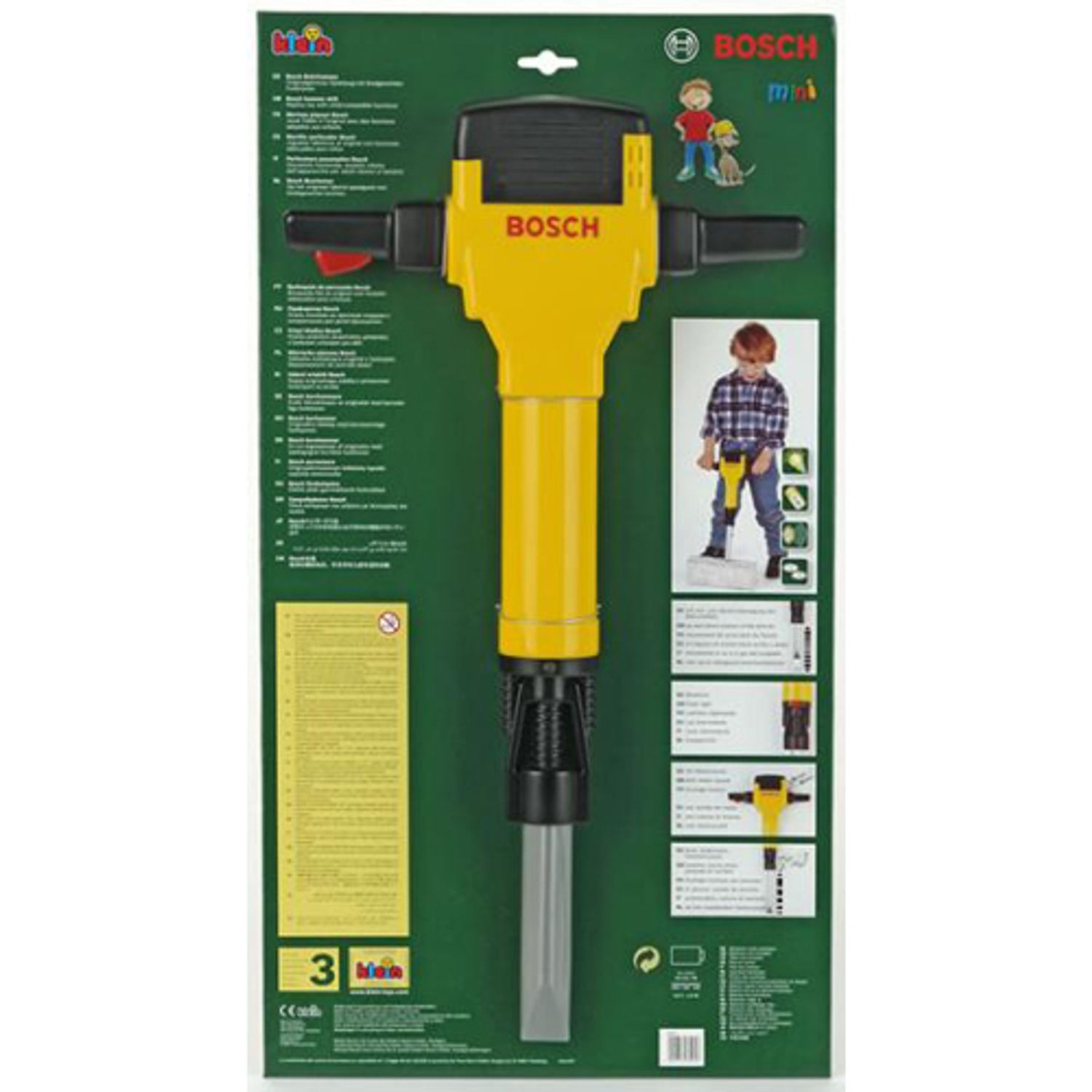 Ciocan Klein Pneumatic Bosch de Jucarie fotografia produsului