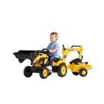 Tractor Komatsu Falk cu excavator si trailer fotografia produsului View 3 S