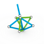 Joc Magnetic Geomag green line set 25 buc fotografia produsului View 2 S