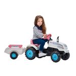 Tractor Falk roz pentru fetite fotografia produsului View 2 S