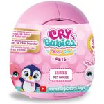 Mini figurina in mini cutiuta, 9 cm, IMC Cry Babies Magic PETS roz fotografia produsului