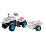 Tractor Falk roz pentru fetite fotografia produsului
