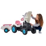 Tractor Falk roz pentru fetite fotografia produsului View 3 S