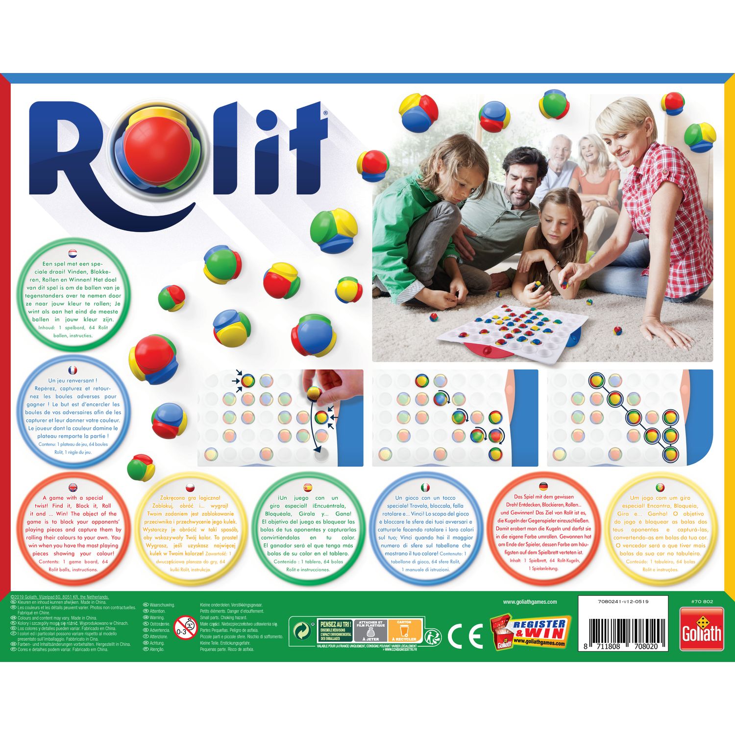 Joc Goliath Societate Rolit fotografia produsului View 2 L