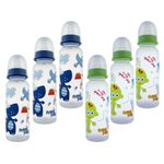 Set 6 biberoane 250ml, R0110, baieti, Primii Pasi fotografia produsului