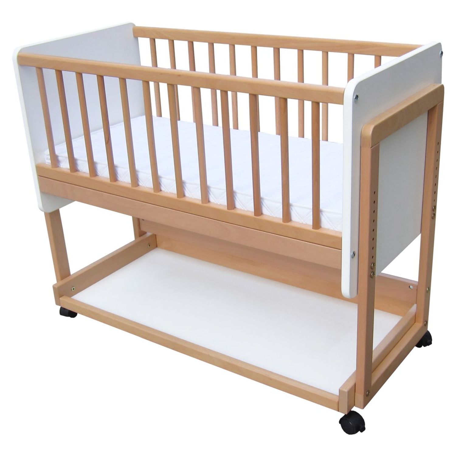 Patut Cosleeper 3-in-1, 99x68x95, Primii Pasi, PL09 fotografia produsului View 5 L
