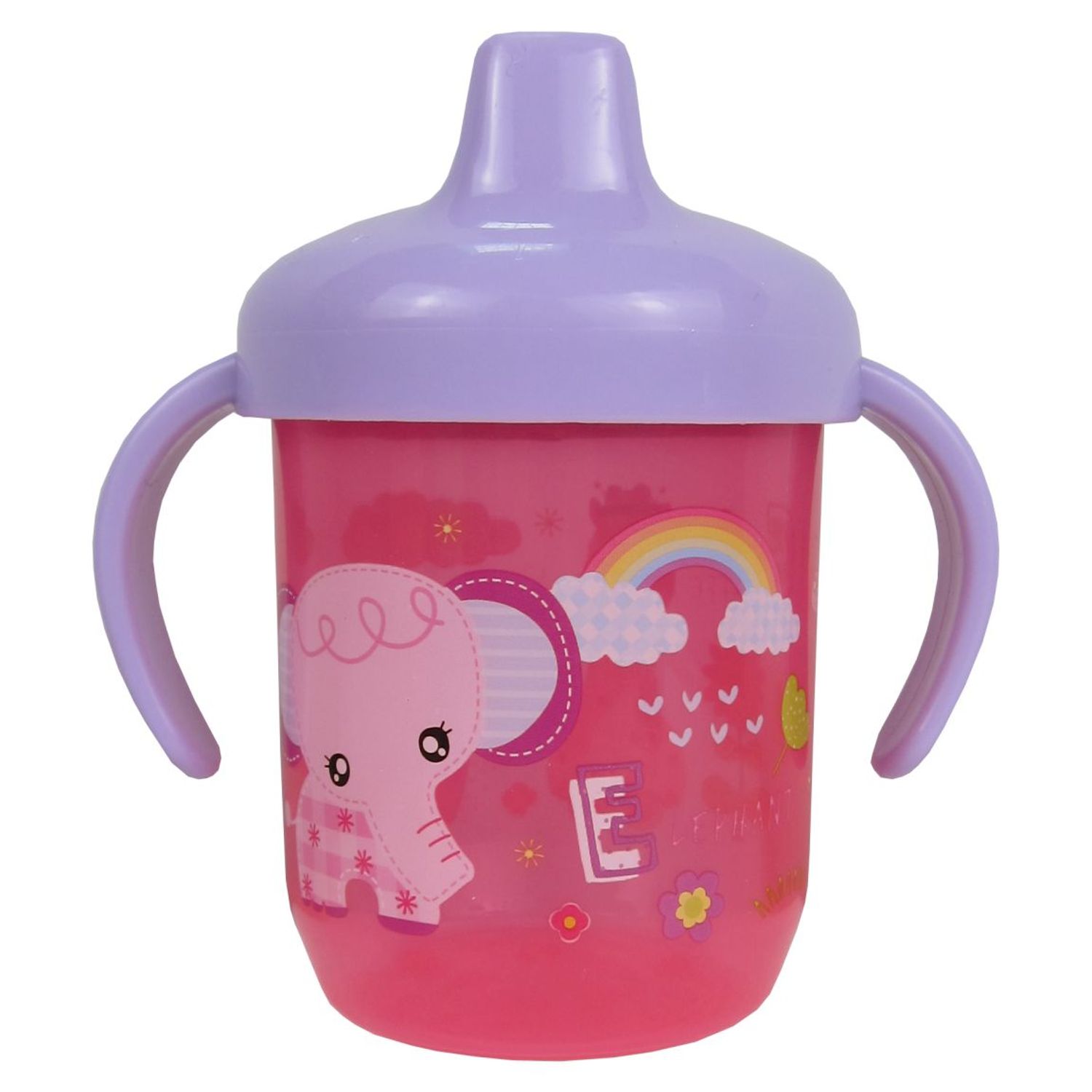 Cana anti-curgere cu manere, 250ML, R0635 elefant, Primii Pasi fotografia produsului