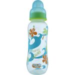 Biberon Primii Pasi Polipropilena Ergonomic, 250 ml, Verde fotografia produsului