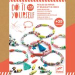 Atelier DIY de confectionat bratari cu margele din hartie, culori Pop fotografia produsului