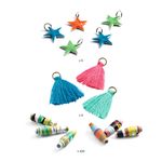 Atelier DIY de confectionat bratari cu margele din hartie, culori Pop fotografia produsului View 4 S