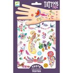 Tatuaje Djeco Pasari multicolore fotografia produsului