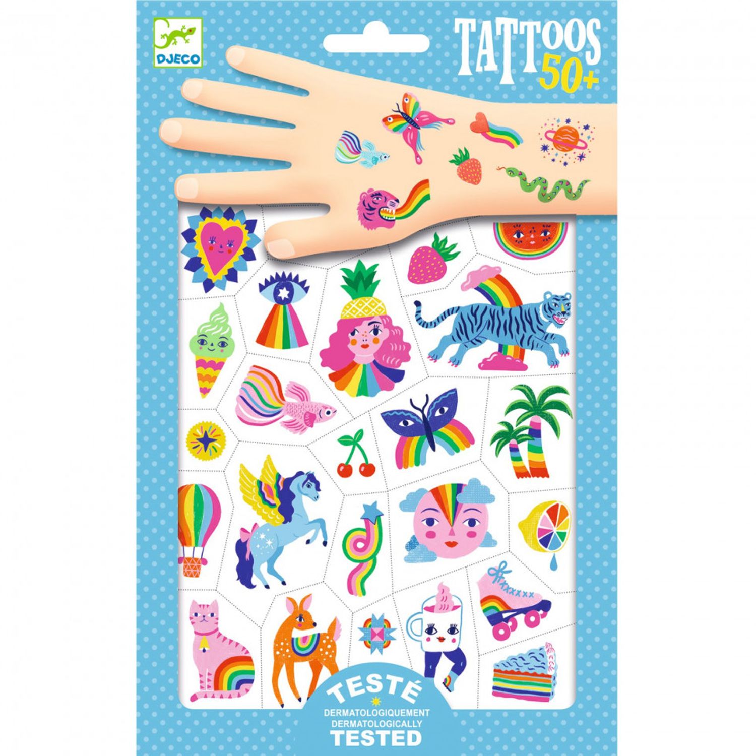 Tatuaje Djeco Curcubee fotografia produsului