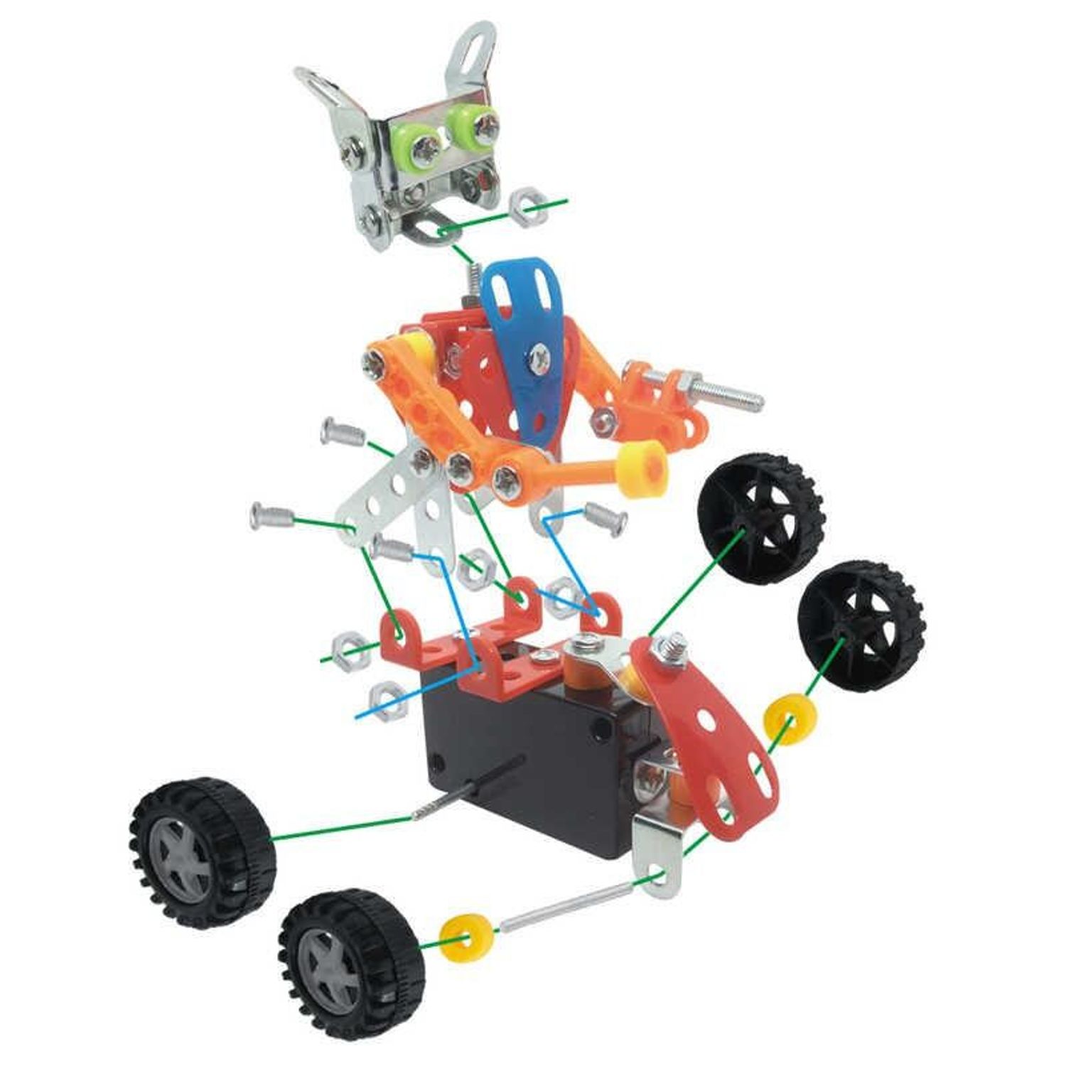 Set constructie - Robotel cu roti fotografia produsului View 6 L