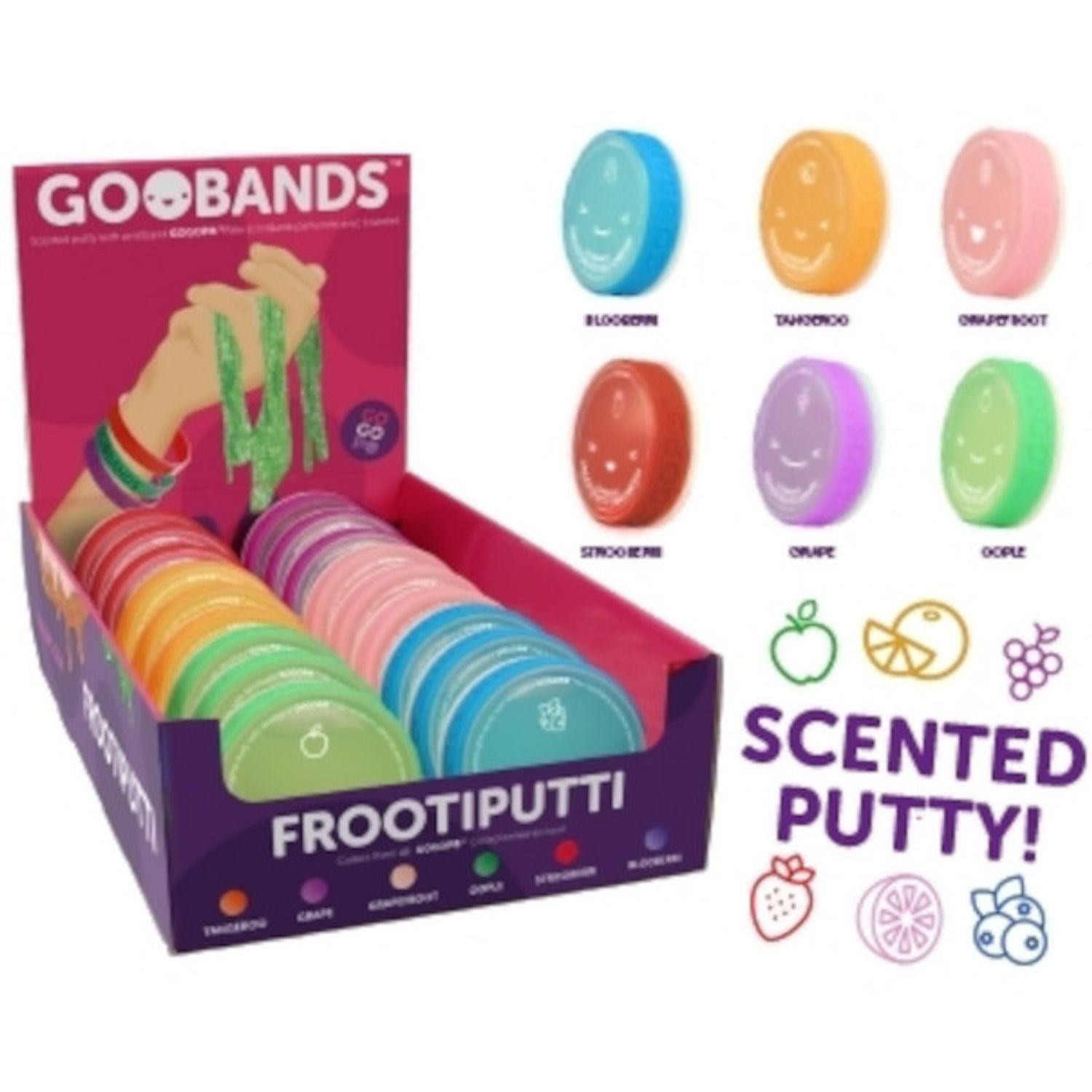 Bratara cu slime parfumat FRUTTIPUTTI fotografia produsului View 2 L