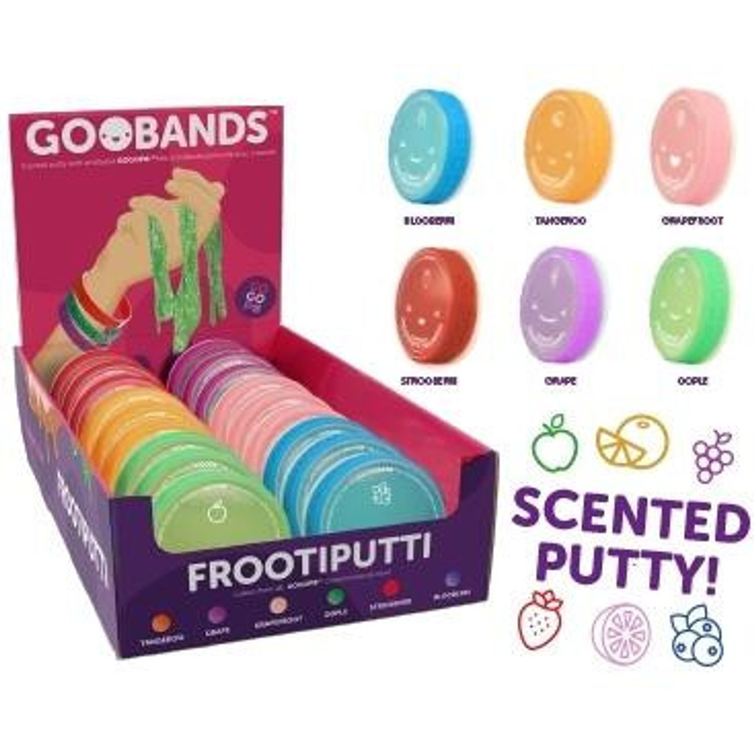 Bratara cu slime parfumat FRUTTIPUTTI fotografia produsului