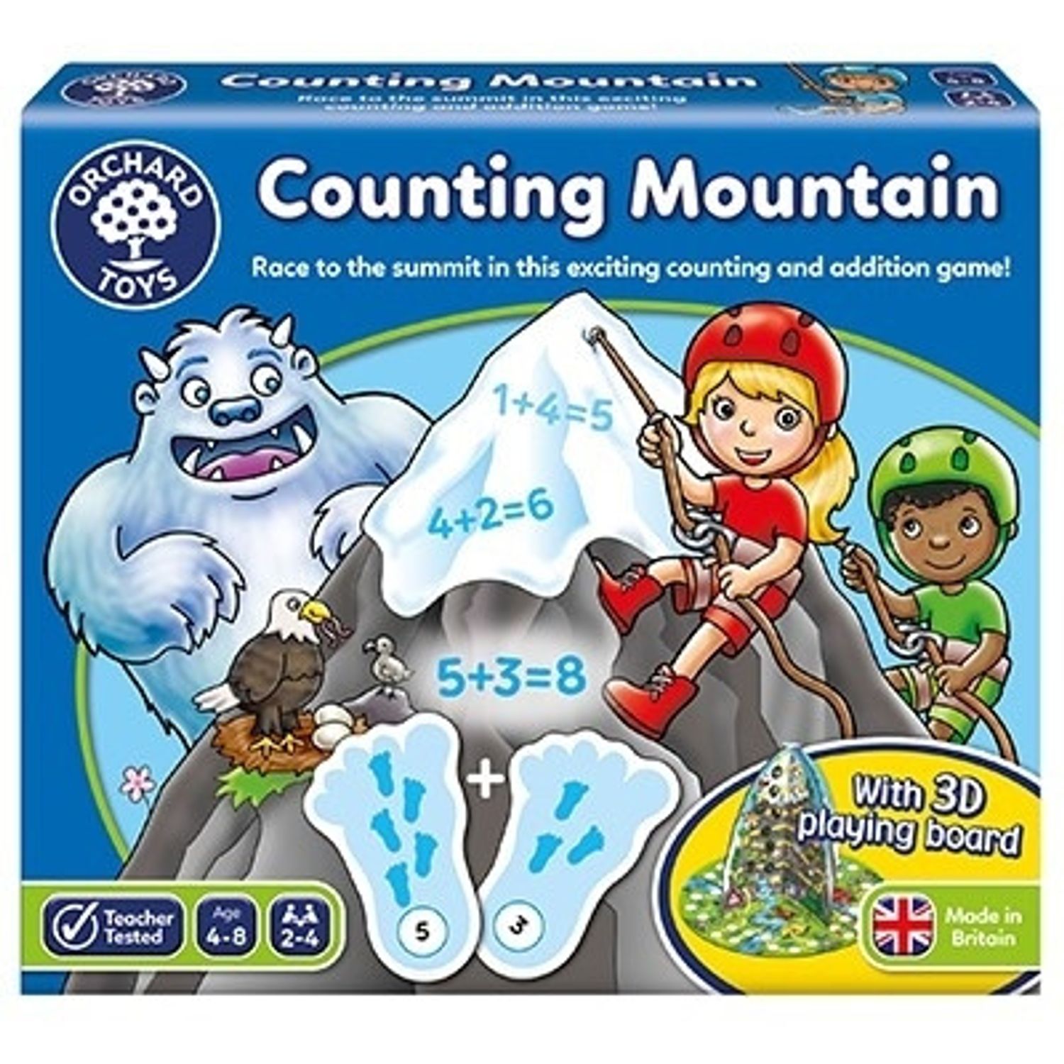 Joc educativ Numaratoarea Muntelui COUNTING MOUNTAIN fotografia produsului