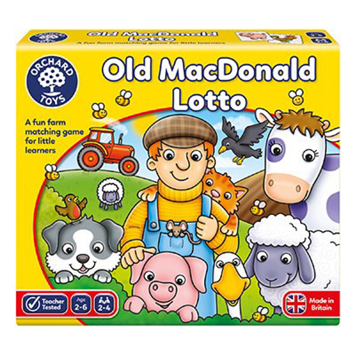 Joc educativ Loto OLD MACDONALD fotografia produsului View 4 L