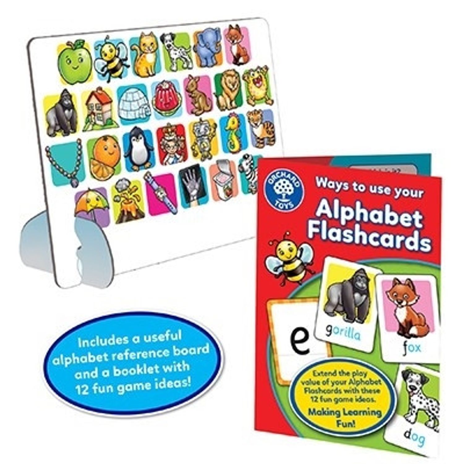 Joc educativ in limba engleza ALPHABET FLASHCARDS fotografia produsului View 2 L