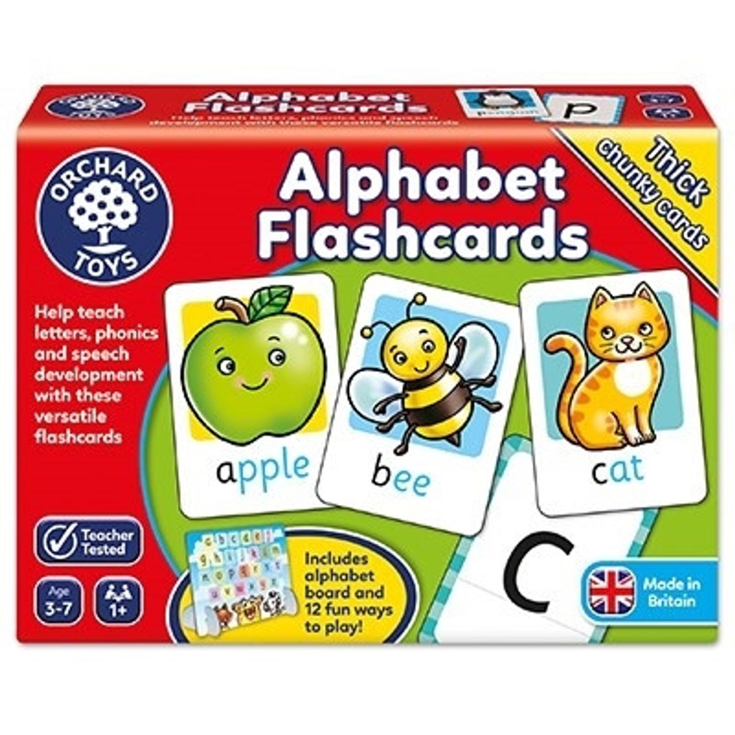 Joc educativ in limba engleza ALPHABET FLASHCARDS fotografia produsului