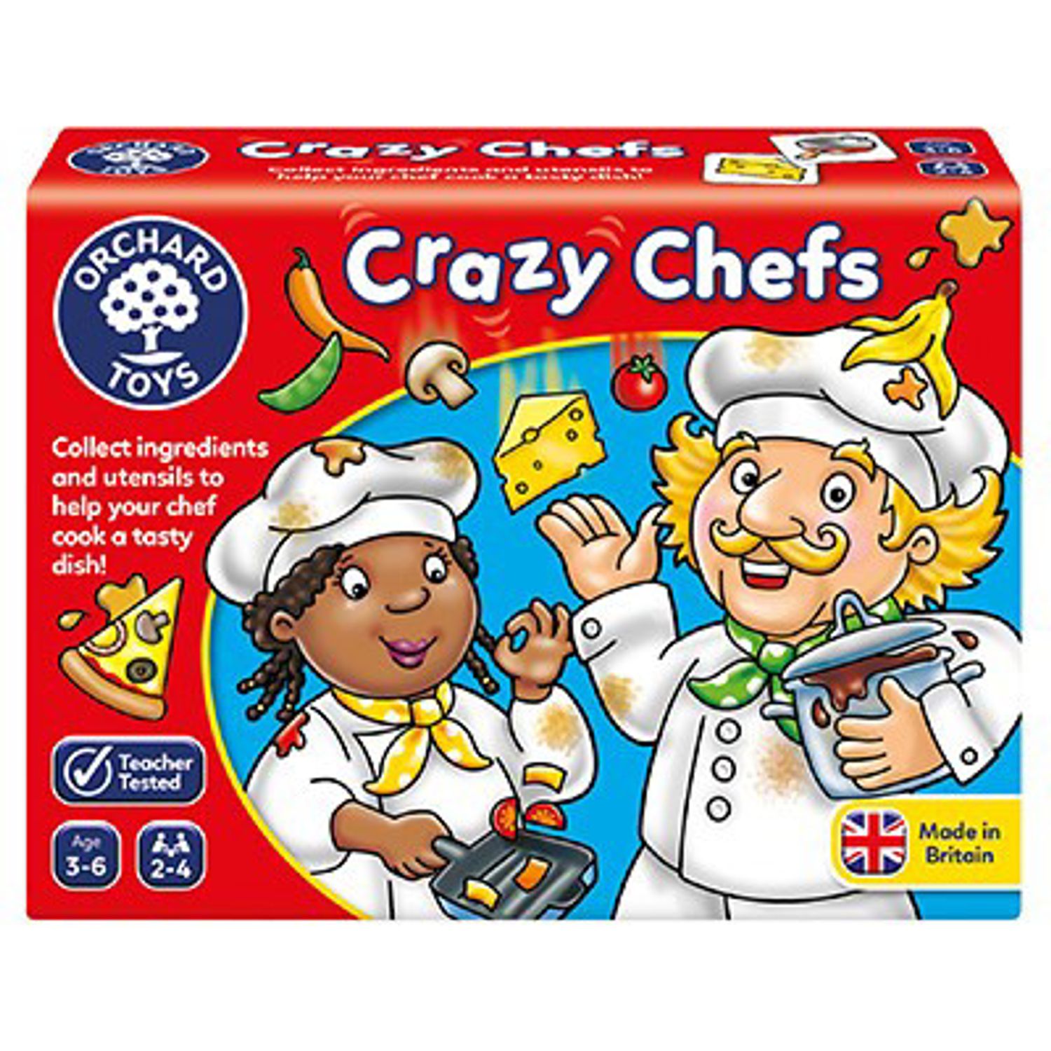Joc educativ Bucatarii nazdravani CRAZY CHEFS fotografia produsului View 4 L