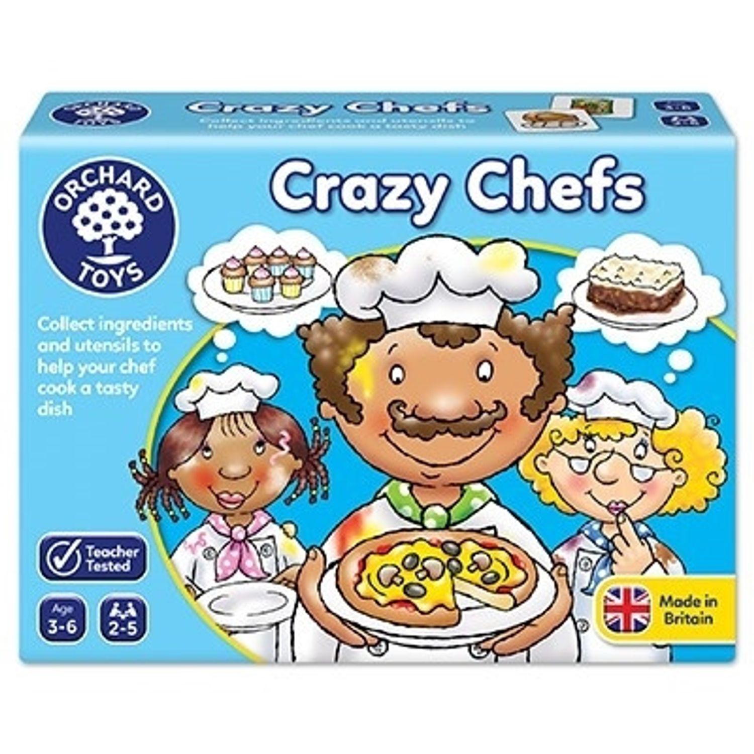 Joc educativ Bucatarii nazdravani CRAZY CHEFS fotografia produsului