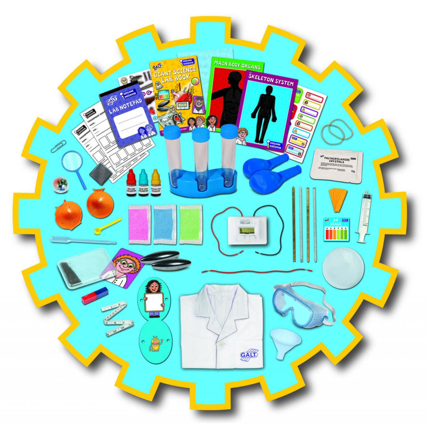 Galt Set experimente Giant Science Lab elefant.ro