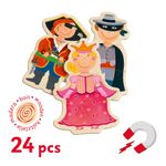 Joc cu magneti Djeco Carnaval fotografia produsului View 3 S