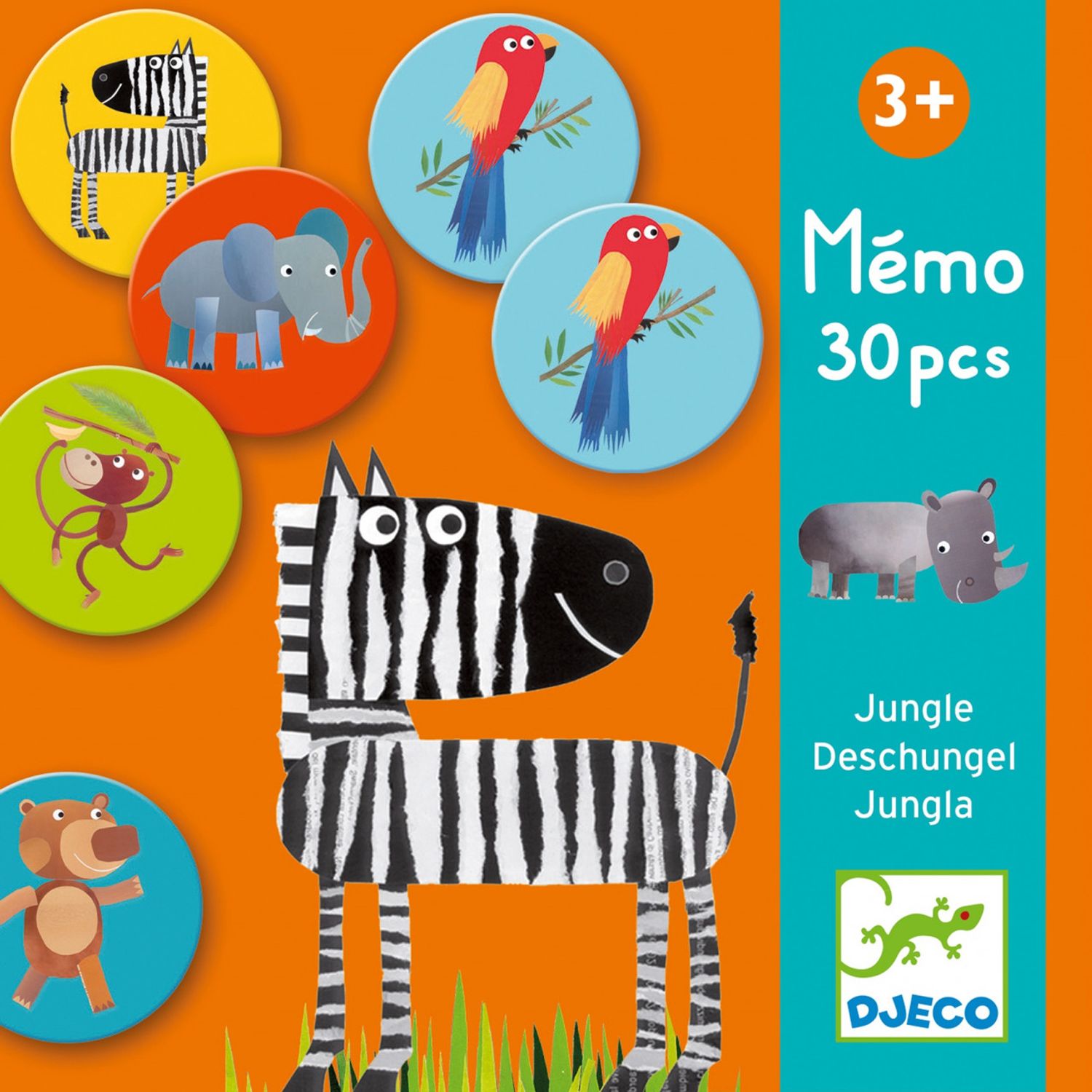Joc memorie Djeco animale din jungla fotografia produsului View 8 L