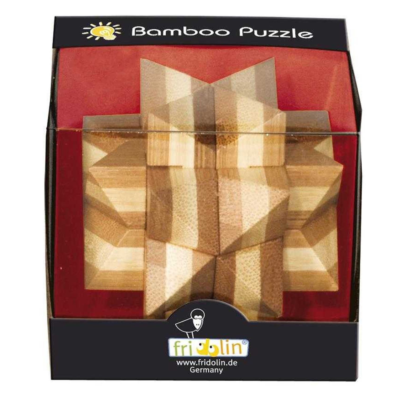 Joc logic IQ din lemn bambus Star fotografia produsului View 2 L