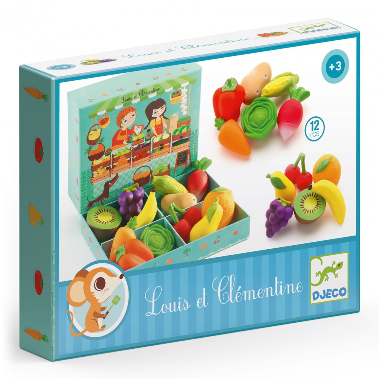 Fructe si legume Djeco fotografia produsului View 3 L