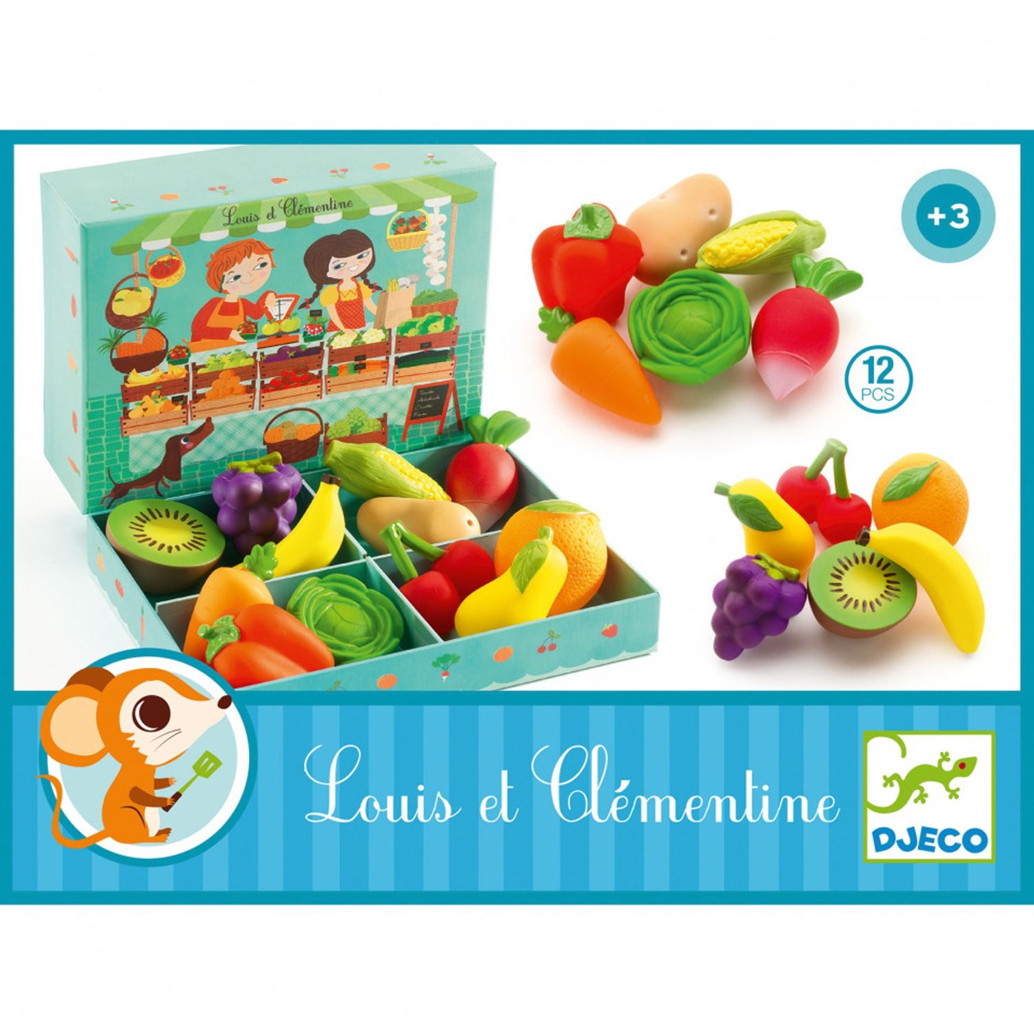 Fructe si legume Djeco fotografia produsului View 2 L