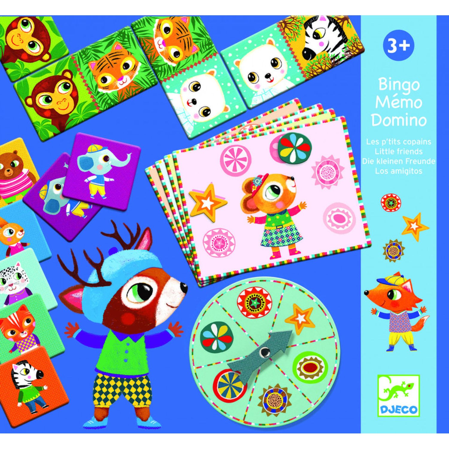 Bingo Memo Domino Djeco fotografia produsului