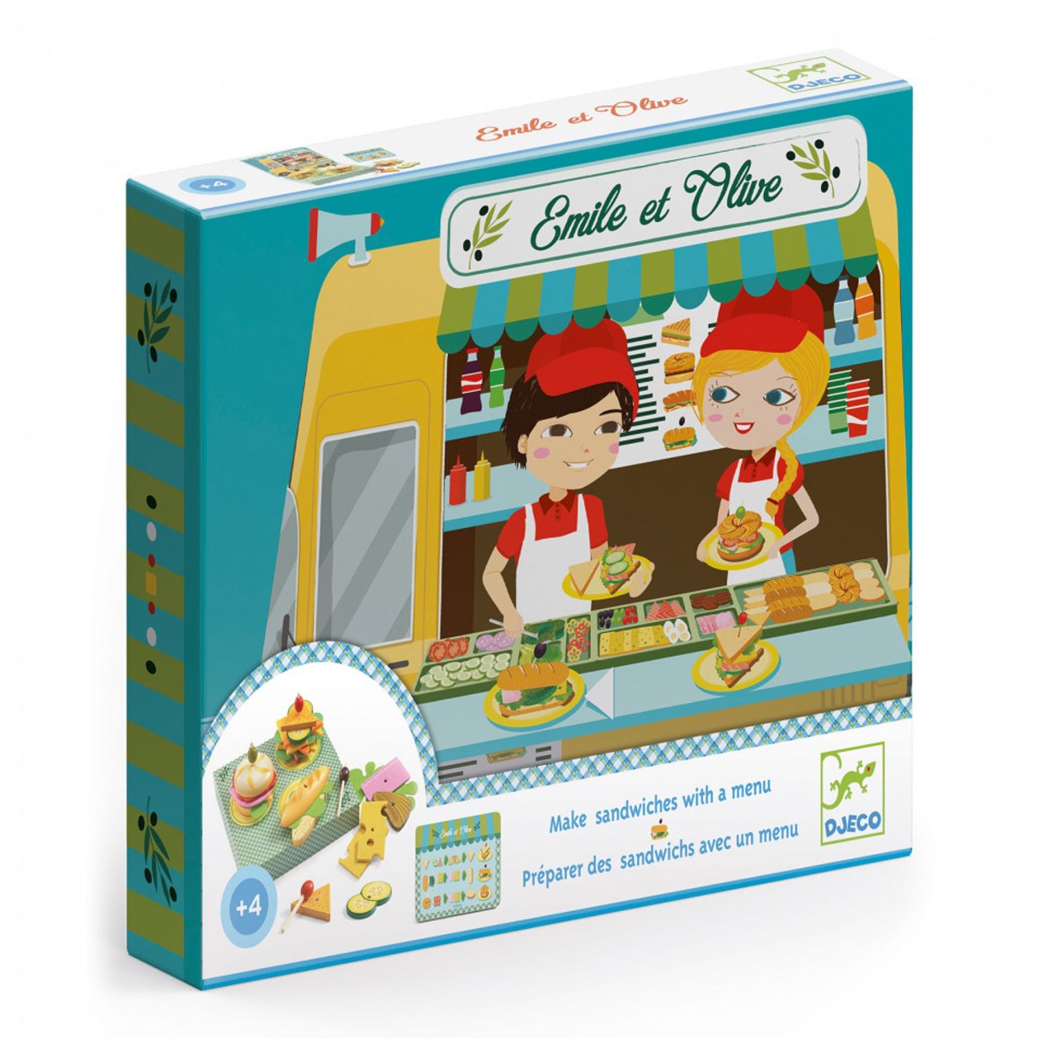 Set confectionat sandvisuri copii Djeco fotografia produsului View 7 L