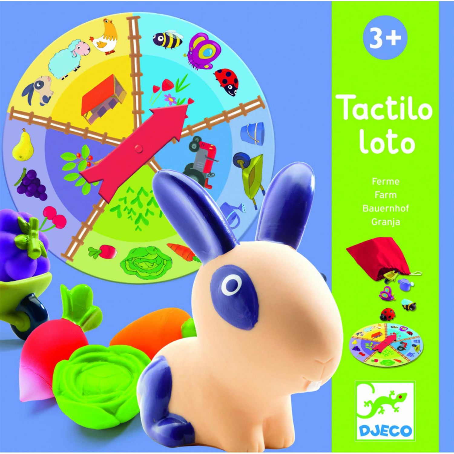 Ferma Tactilo Loto joc Djeco fotografia produsului