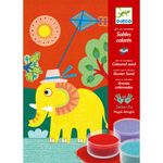 Nisip colorat Djeco Animale pentru copii fotografia produsului View 6 S