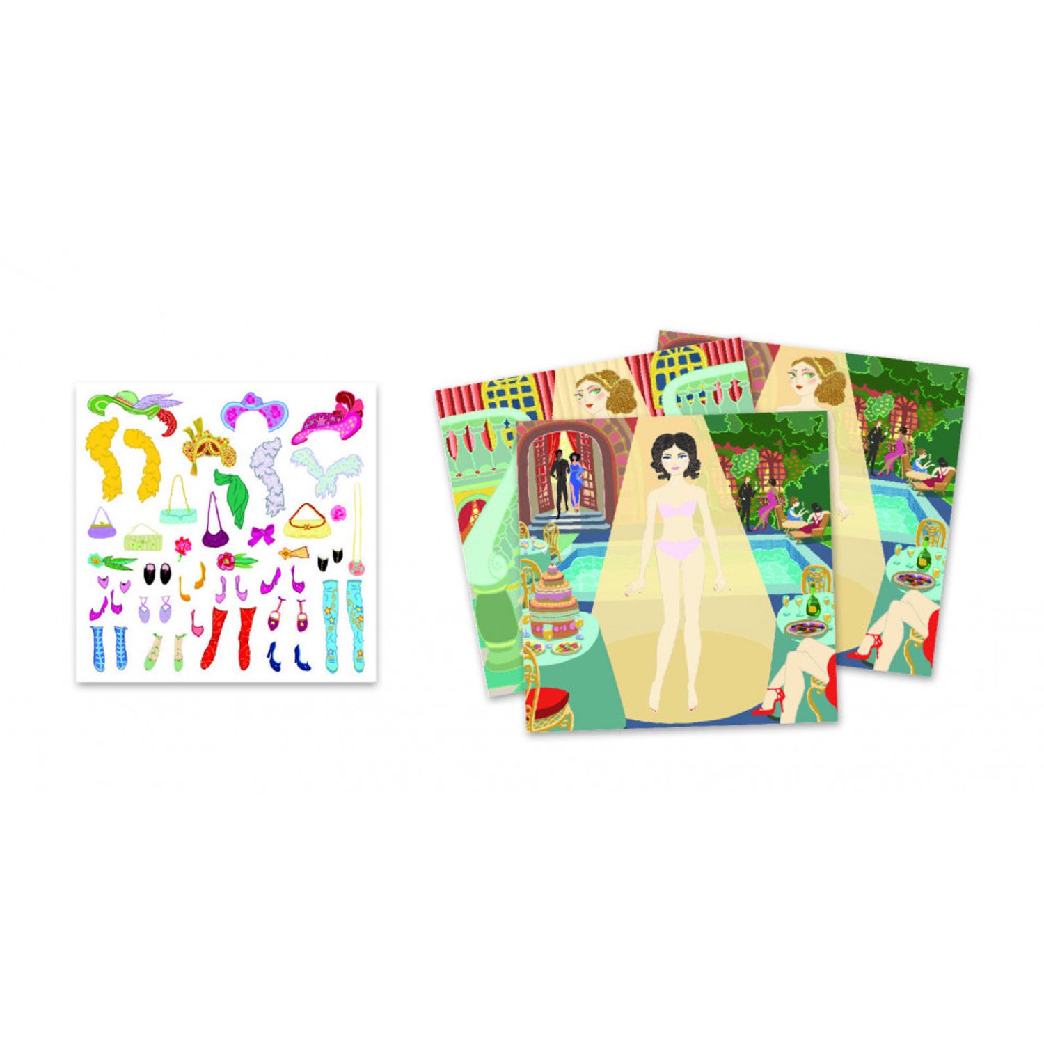 Joc creativ Djeco Rochii de seara fotografia produsului View 2 L