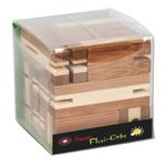 Joc logic puzzle 3D din bambus Flexi-cub, Fr_17518 fotografia produsului