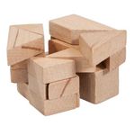 Joc logic IQ din lemn Tangram 3D fotografia produsului View 2 S
