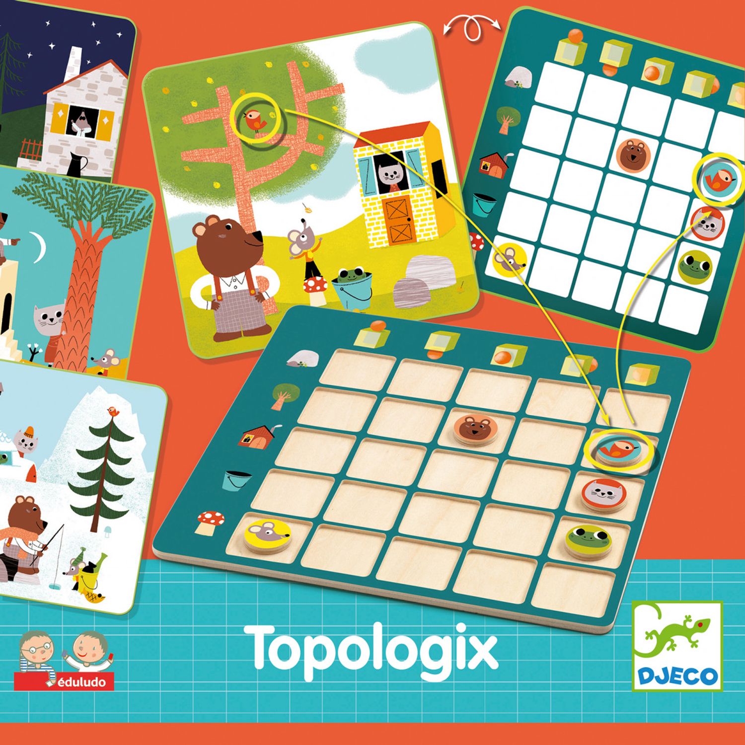 Topologix - joc de logica Djeco fotografia produsului View 6 L