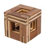 Joc logic IQ din lemn bambus Magic frame fotografia produsului