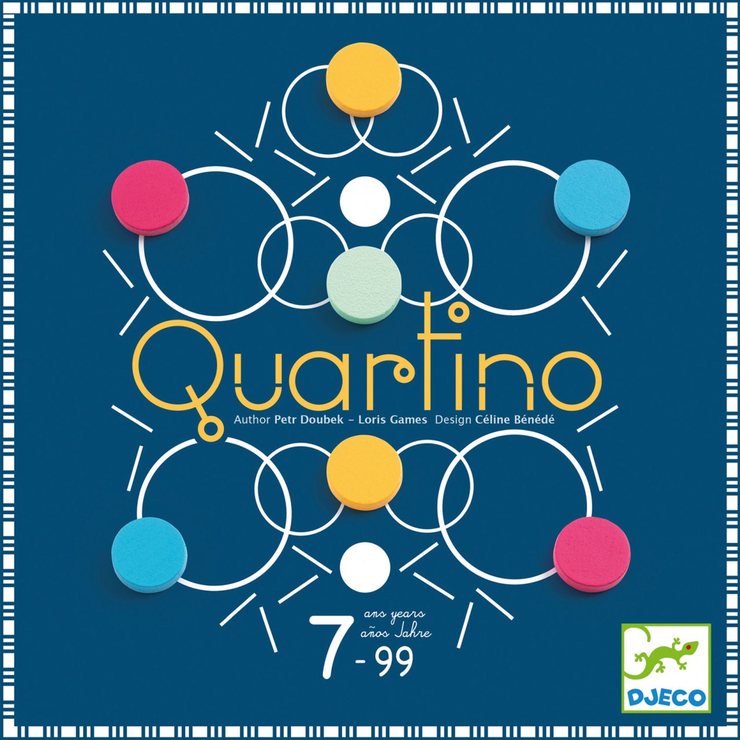Joc de strategie Quartino Djeco fotografia produsului View 6 L