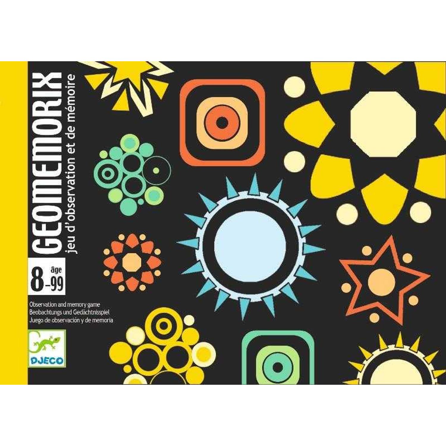 Joc de carti Djeco Geomemorix fotografia produsului