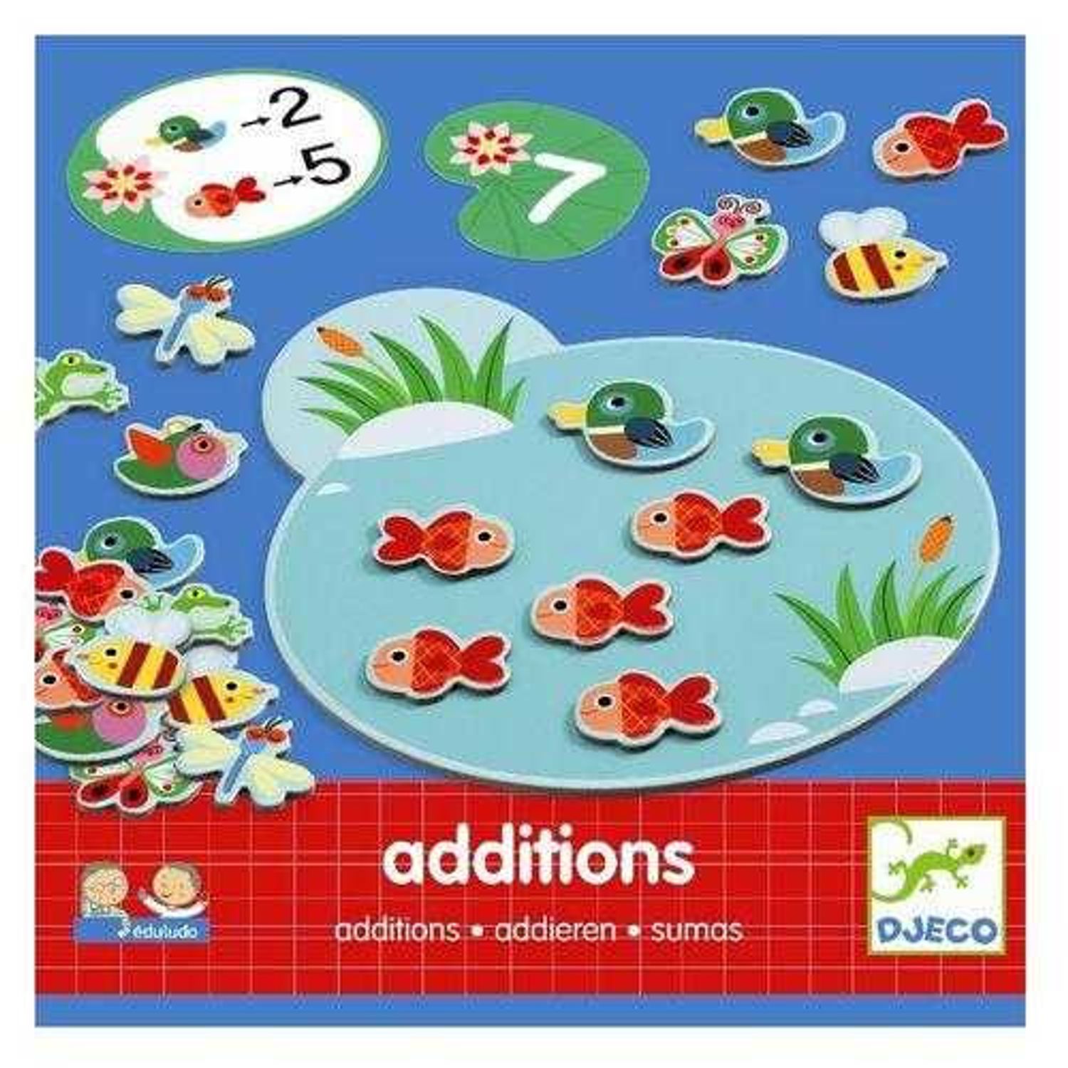 Eduludo Addition Djeco, joc cu calcule fotografia produsului