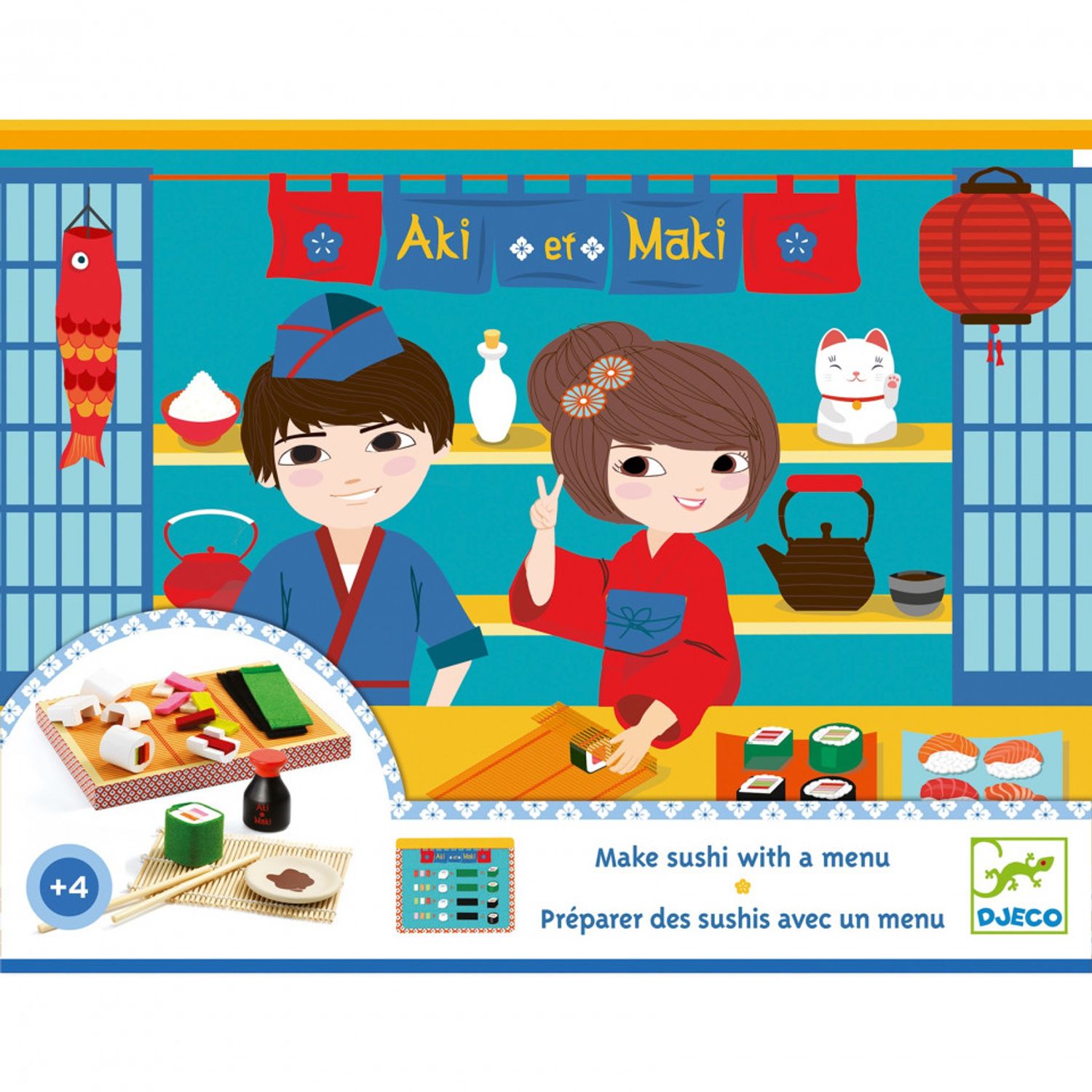 Sushi Djeco, Aki si Maki fotografia produsului View 3 L