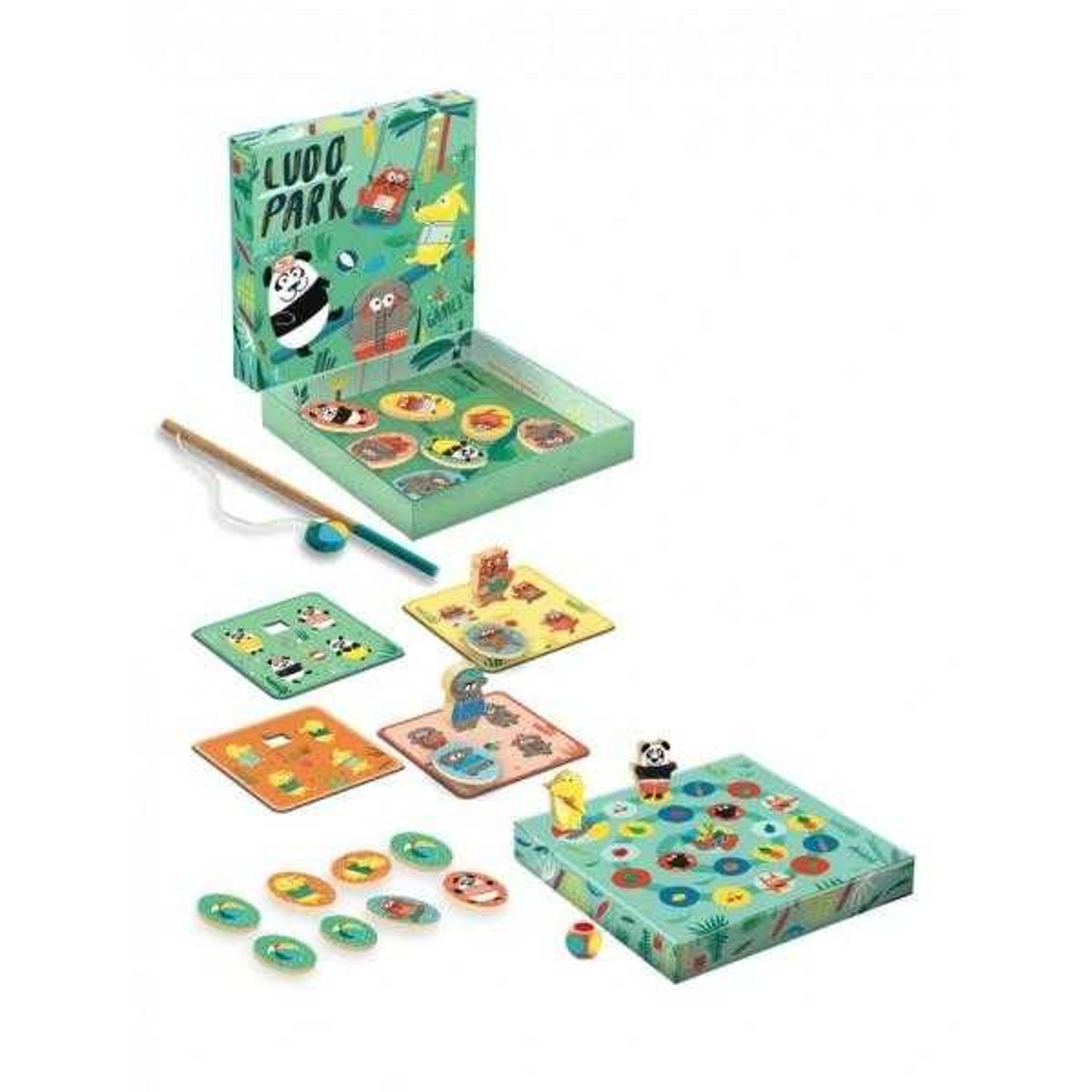 Ludo park Djeco, primele 4 jocuri fotografia produsului View 3 L