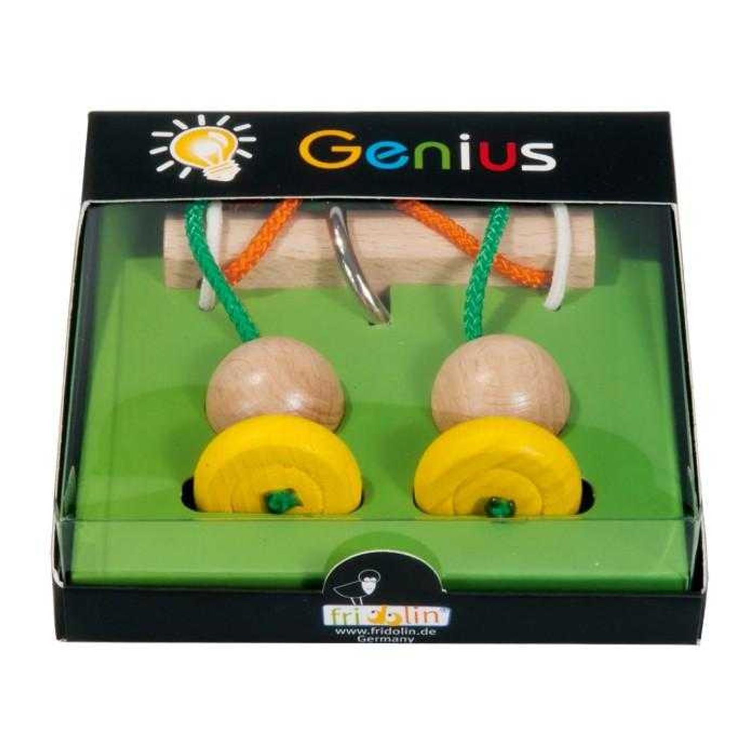 IQ Test Genius Elibereaza inelul, piese galbene fotografia produsului