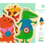 Joc cu magneti Djeco Animale cu buline fotografia produsului