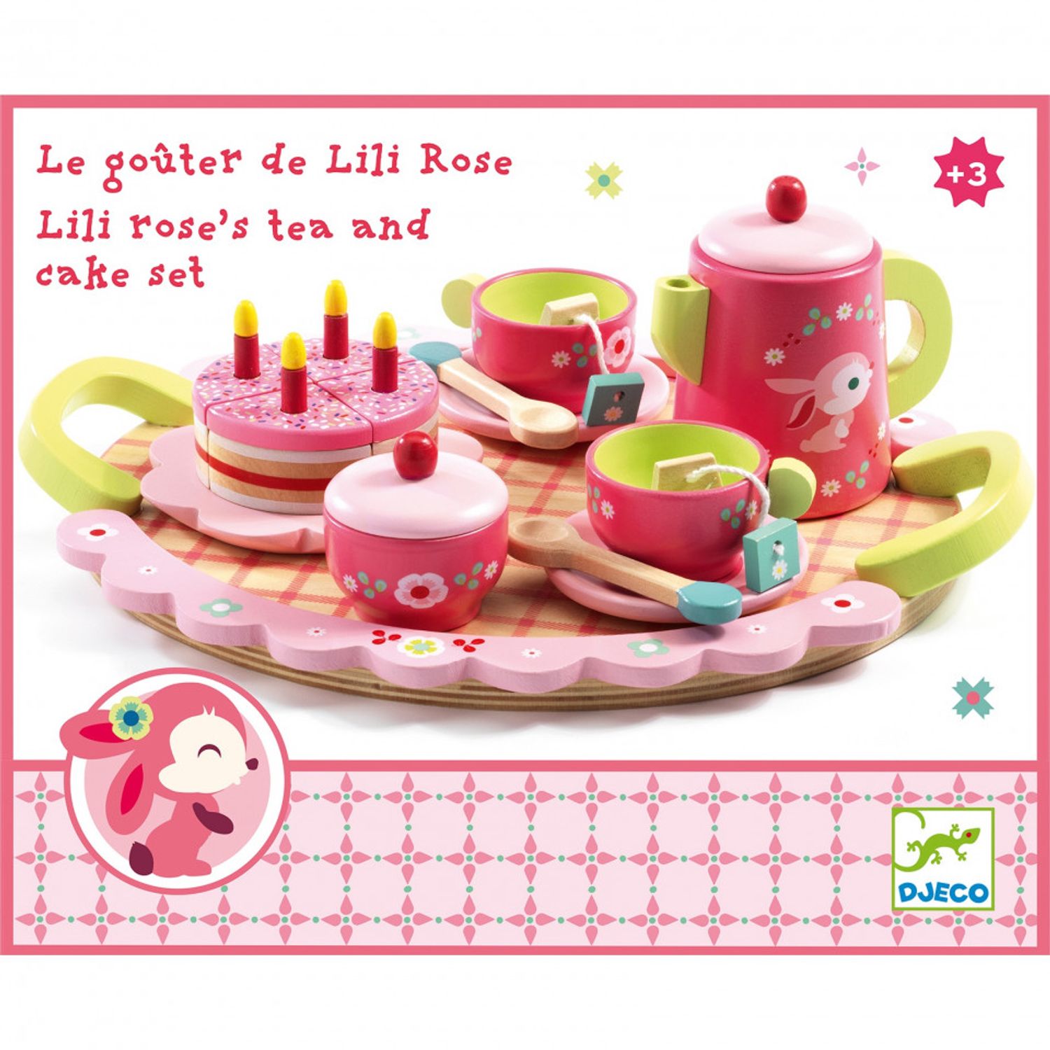 Set aniversar roz Djeco fotografia produsului View 5 L