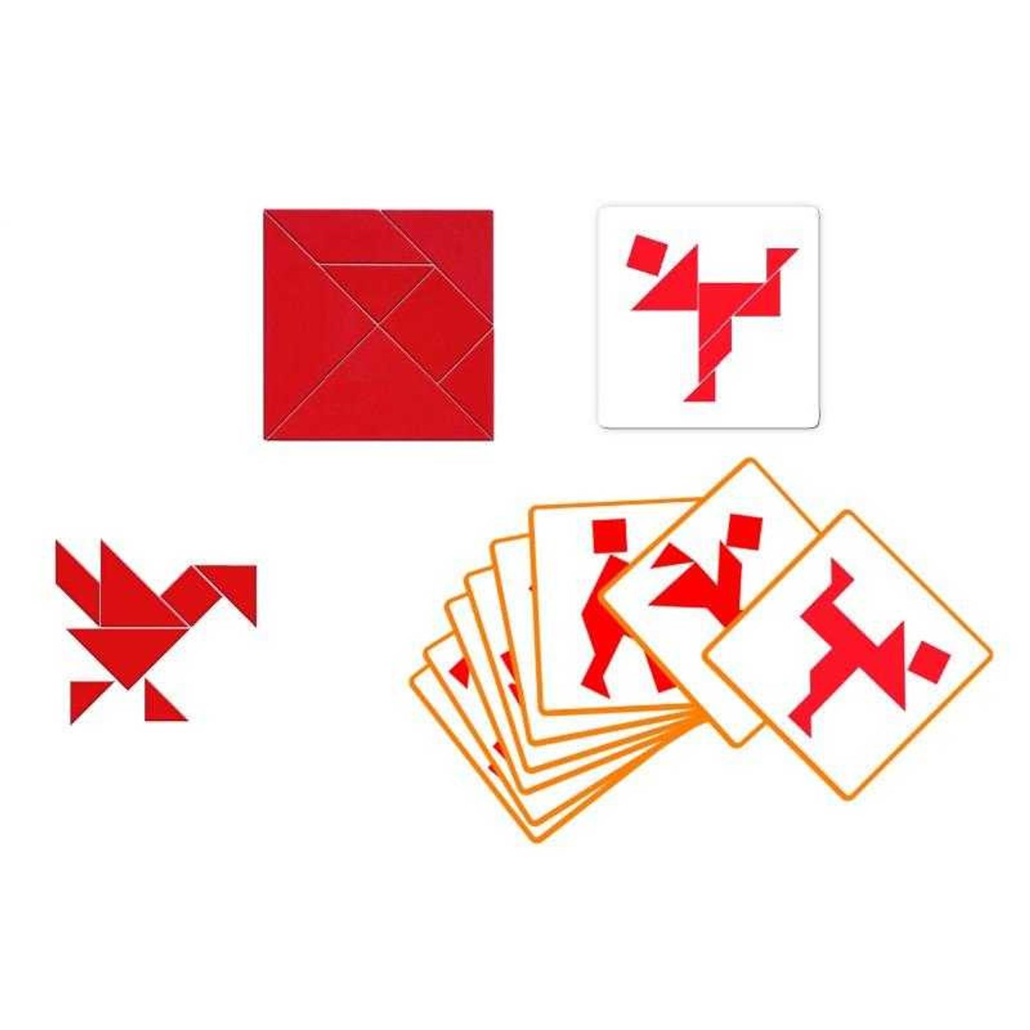 Joc Tangram Djeco fotografia produsului View 2 L